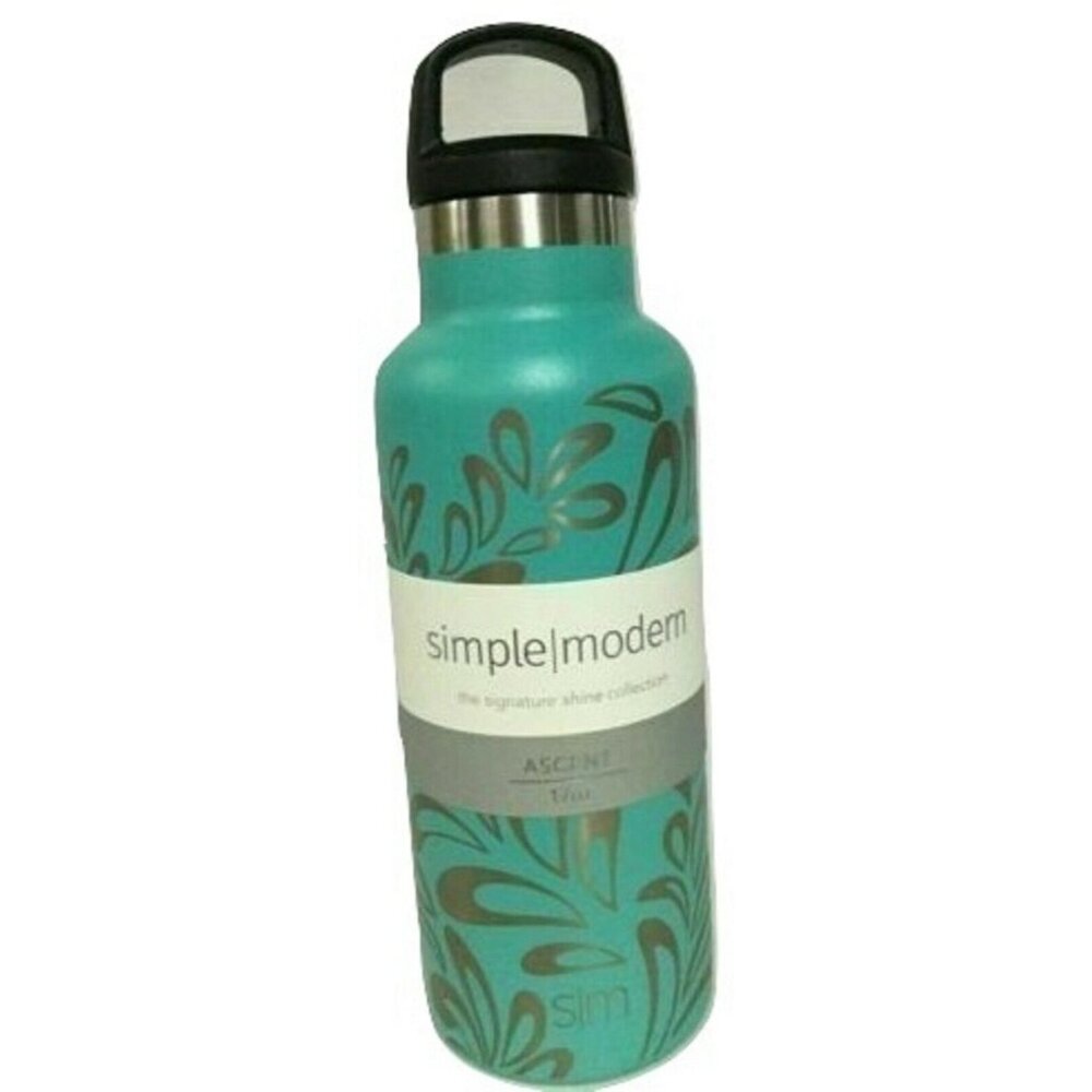 Simple Modern - Insulated Stainless Steel Water Bottle -Swirl Pattern, 17 oz